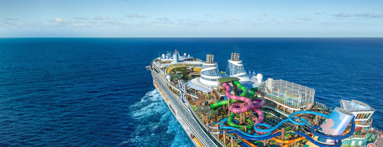 Royal Caribbean cruise ship at sea